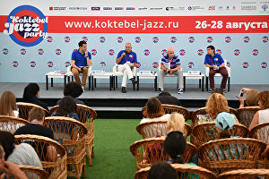 Пресс-конференция, посвящённая открытию фестиваля Koktebel Jazz Party